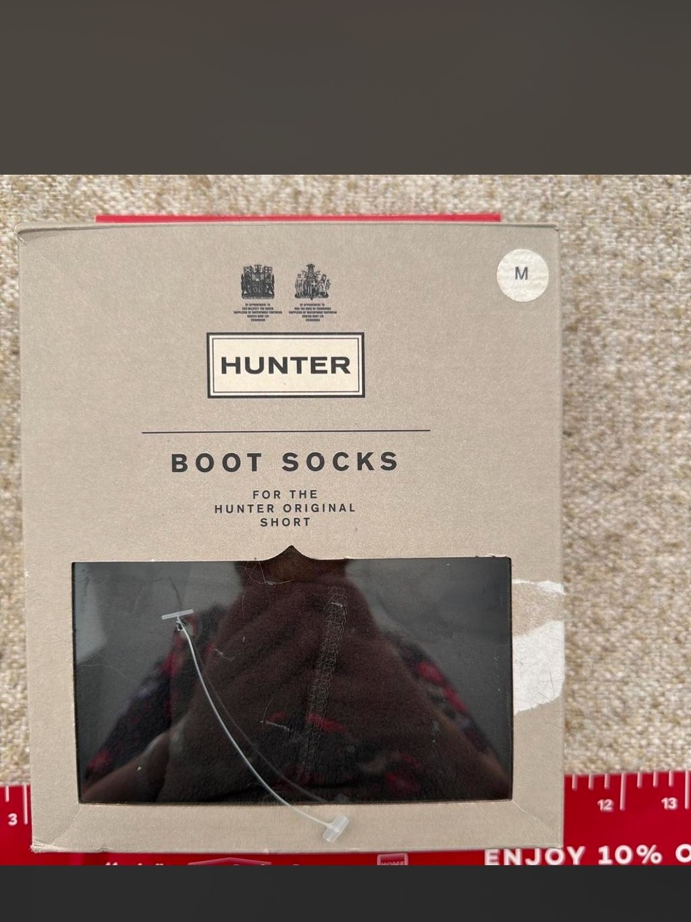 Hunter Boot Socks - Black